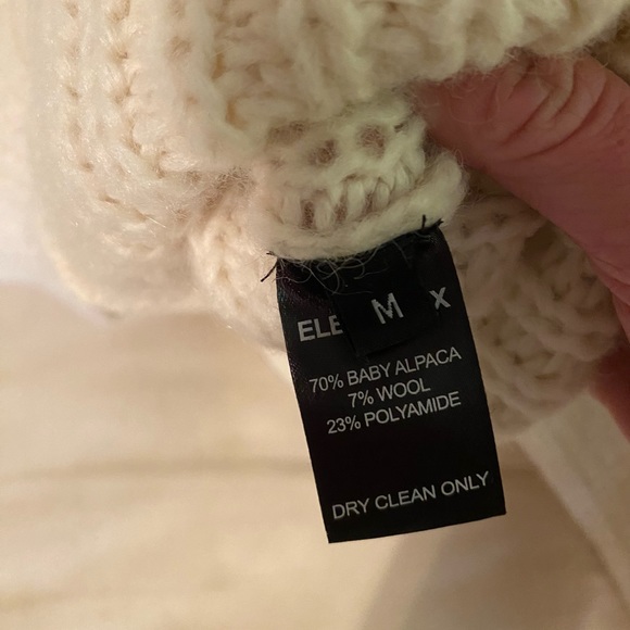 Eleven Six baby alpaca and merino knit sweater - Picture 10 of 11